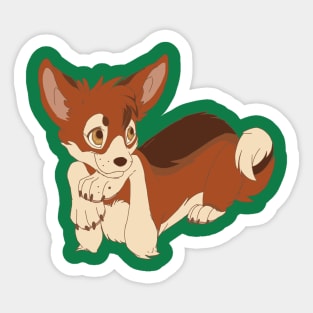 Red Chihuahua Sticker